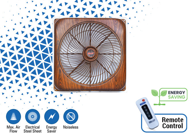 Ventilador De Techo Para Caravana Con Claraboya - 40x40 Cm, Motor Sin Escobillas Silencioso, Sensor De Lluvia Y Reversible