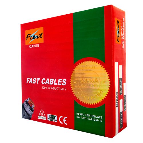 FAST CABLE 7/.029" STRADED CU/PVC/INS SIZE 250/440V