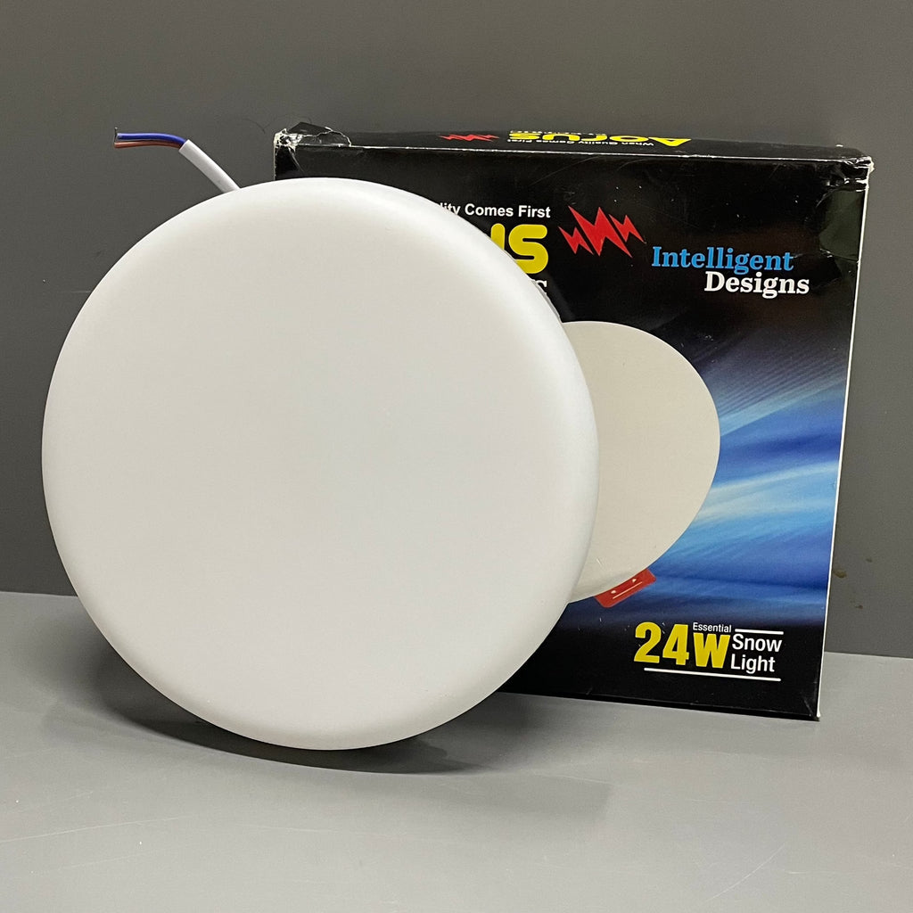 Led Fast Pak PACK OF 3 AORUS LED MOON LIGHT 24W ROUND - Pak Friends Enterprises