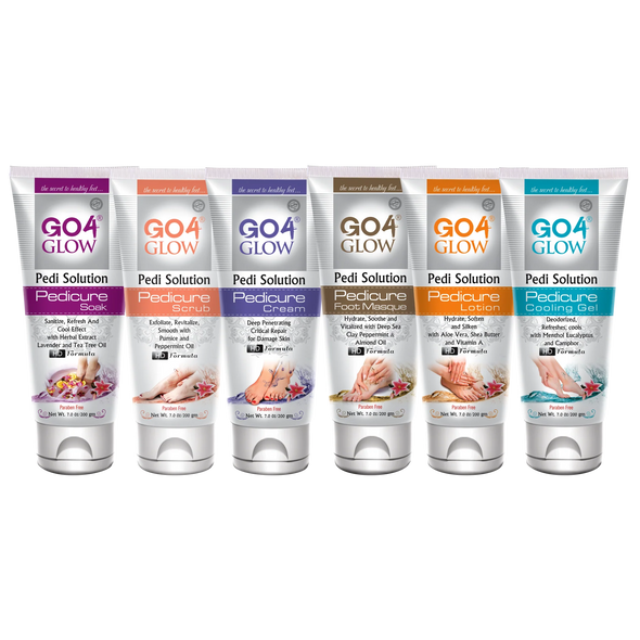 Go4Glow Professional Pedicure Set (6 Tubes/Products 200 gm)