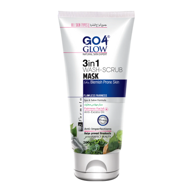 Go4Glow 3in1 (Wash + Scrub + Mask) (200gm)