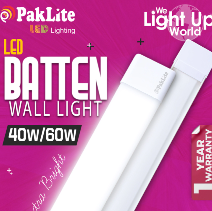 Led Fast Pak Paklite Batten Light 40W 2FT - Pak Friends Enterprises