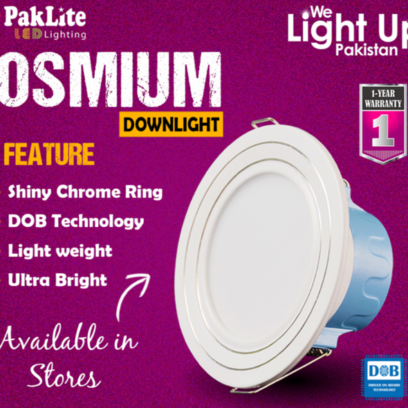 PACK OF 3 PAKLITE DL OSIMIUM 12W 3/4 "