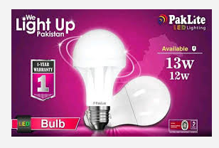 Led Fast Pak Pack of 5 Paklite LED bulb 12W Executive - Pak Friends Enterprises