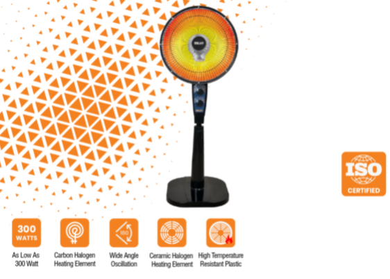 BELVIN STAND SUN HEATER BH-100S – Pak Friends Enterprises