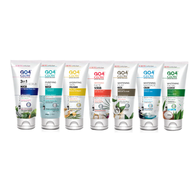 Go4Glow Professional Whitening Facial Set ( 7 Tubes )