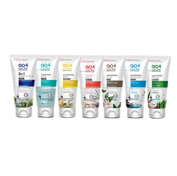 Go4Glow Professional Whitening Facial Set ( 7 Tubes )