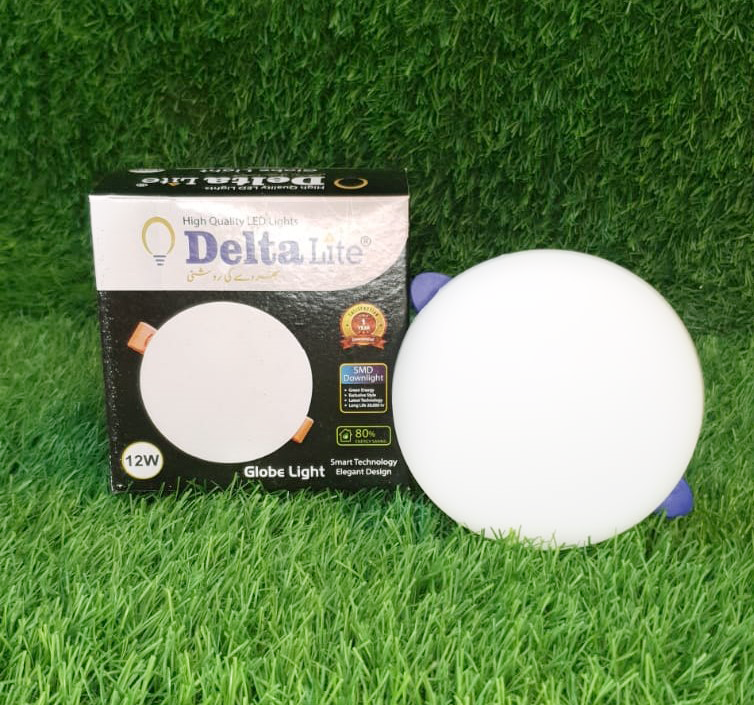 DELTALITE 12 WATT GLOBE LED BULB DOWNLIGHT PACK OF 10 (3 INCH)