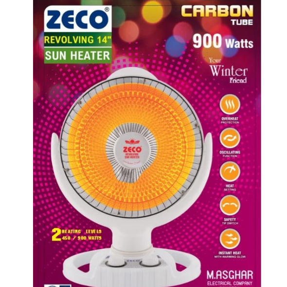 ZECO REVOLVING 14" SUN HEATER