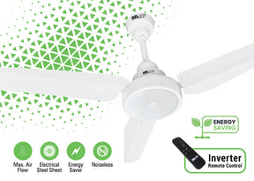 BELVIN CEILING FAN FLORA PLUS MODEL (INVERTER 30 WATT) REMOTE CONTROL RF