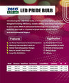 Pack of 10 Led Pride Bulb 13 WATT