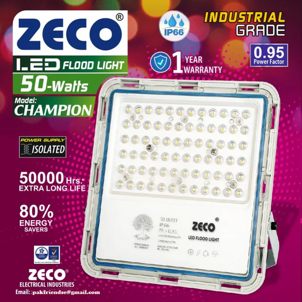Zeco 50 Watt Flood Light